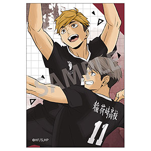 ハイキュー！！ スクエア缶バッジ 木兎光太郎 赤葦京治[カミオ