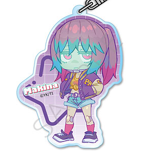 銀河特急 ミルキーサブウェイ　アクリルキーホルダー　カート 銀河特急ミルキー⭐︎サブウェイ アクリルキーホルダー カート