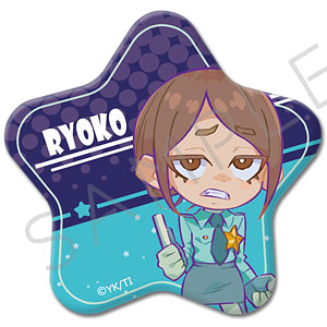 アニメ『銀河特急 ミルキー☆サブウェイ』星型缶バッジ A(チハル