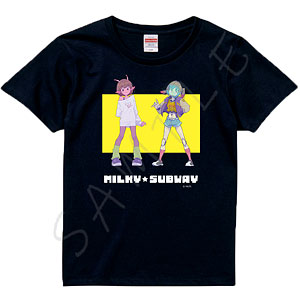 ミルキーサブウェイ チハル シャツ XL アニメ『銀河特急 ミルキー☆サブウェイ』Tシャツ A(チハル