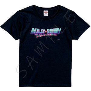 アニメ『銀河特急 ミルキー☆サブウェイ』Tシャツ E(ロゴ2) ホワイト M