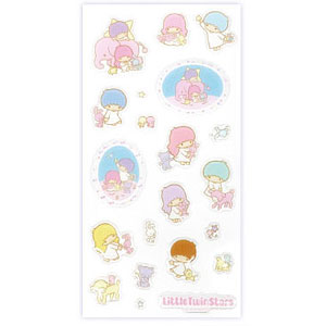 リトルツインスターズ キラぷくシール おともだち