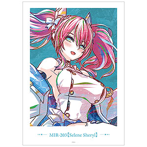 貴重　CHUNITHM 真なる奏者　シルヴィアス A3 マット加工　ポスター CHUNITHM VERSE 真なる奏者 シルヴィアス Ani-Art A3マット加工