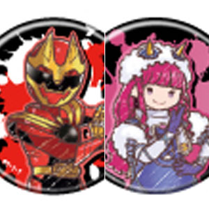 ゴジュウジャー グラフアート 缶バッジ ナンバーワン戦隊ゴジュウジャーグラフアートイラスト 缶バッジ