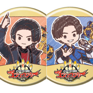 ゴジュウジャー グラフアート 缶バッジ ナンバーワン戦隊ゴジュウジャーグラフアートイラスト 缶バッジ