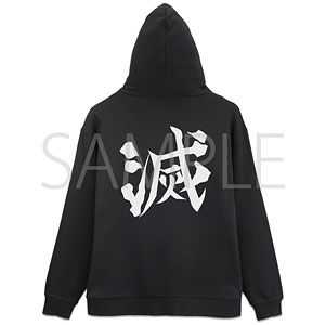 鬼滅の刃 鬼殺隊 ジップパーカー/BLACK-L[コスパ]《12月予約》