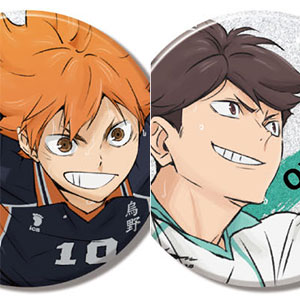 グリッターCANバッジ ハイキュー！！ B BOX 8個入りBOX[ハセ・プロ