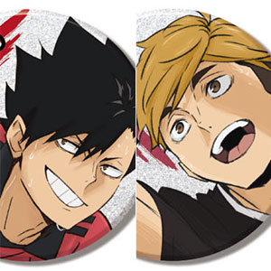 グリッターCANバッジ ハイキュー！！ A BOX 8個入りBOX[ハセ・プロ