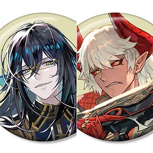 maimai でらっくす PRiSM PLUS アスク＆エムブラ 缶バッジ2個セット