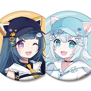 maimai でらっくす PRiSM PLUS ソルト＆みるく A 缶バッジ2個セット