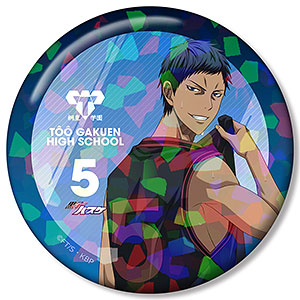 黒子のバスケ 描き下ろし 火神大我 戦う背中ver. 75mmホログラム缶