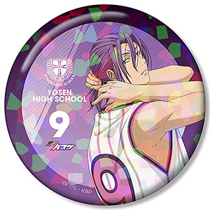 黒子のバスケ 描き下ろし 黄瀬涼太 戦う背中ver. 75mmホログラム缶