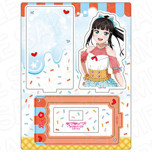 ラブライブ！サンシャイン！！ レイヤーアクリルスタンド 黒澤ダイヤ Cafe party ver.