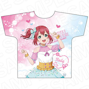 ラブライブ！サンシャイン！！ フルグラフィックTシャツ 津島善子 Cafe