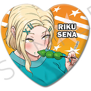 『一勝千金』ハート型缶バッジ G(瀬名りく)