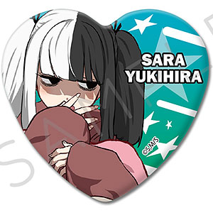 『一勝千金』ハート型缶バッジ H(雪平さら)