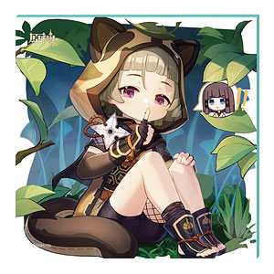 原神「命定の日」 キャラ色紙 エウルア(2023)[miHoYo]《発売済・在庫品》