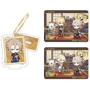 原神 留影叙佳期シリーズ アクリルスタンド＆コレクションカードセット アルベド
