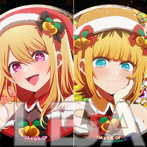 推しの子】ホログラムビッグ缶バッジセット Valentine's Day 2025ver