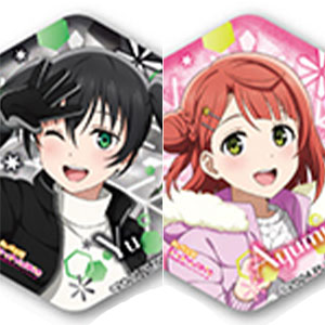 ラブライブ！虹ヶ咲学園スクールアイドル同好会 ハート型缶バッジ