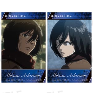 TVアニメ『進撃の巨人』ミニカードセット リヴァイ[ST-ONE]《発売済