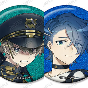 MILGRAM -ミルグラム- トレーディングホログラム缶バッジ 11個入りBOX