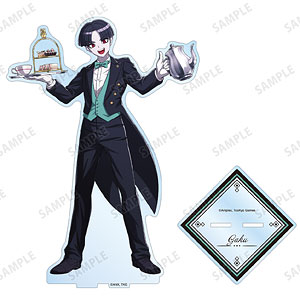 HUNDRED LINE -最終防衛学園- 描き下ろし 丸子楽 執事ver. 特大アクリルスタンド