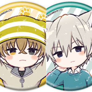 終わりのセラフ 百夜優一郎 お茶会缶バッジ75m m 終わりのセラフ 百夜