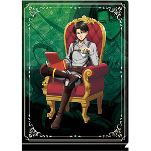 進撃の巨人 クリアファイル リヴァイ