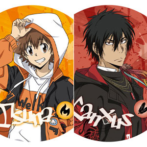 家庭教師ヒットマンREBORN！ アート缶バッジ 山本武 冬着物 ミニキャラ