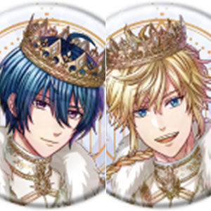 ホログラム缶バッジ(57mm)「夢王国と眠れる100人の王子様」09/公式