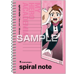 TVアニメ『僕のヒーローアカデミア』 A6スパイラルノート 麗日お茶子