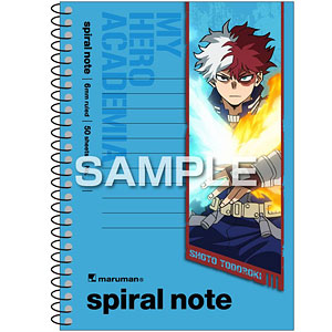 TVアニメ『僕のヒーローアカデミア』 A6スパイラルノート 轟焦凍