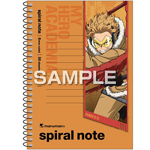 TVアニメ『僕のヒーローアカデミア』 A6スパイラルノート ホークス