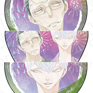 同級生シリーズ ホログラムカンバッジセット 佐条利人の父＆夏目寿一 夏祭り ver.