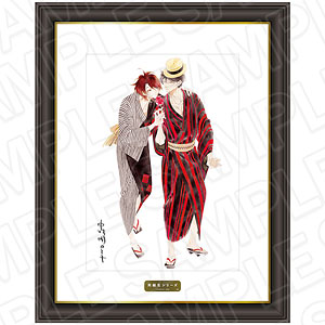 同級生シリーズ 複製サイン入りメモリアルアート 草壁光＆佐条利人 夏