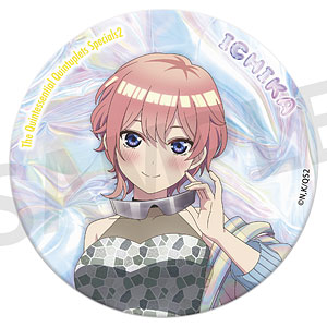 五等分の花嫁*」おおきなキラキラ缶バッジ 中野四葉[KADOKAWA