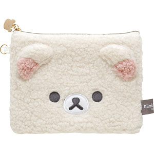 San-X リラックマ もこもこフェイスでかバッグプレミアム コリラックマ