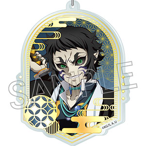 鬼滅の刃 箔押しアクリルキーホルダー 童磨[ツインクル]《12月予約》