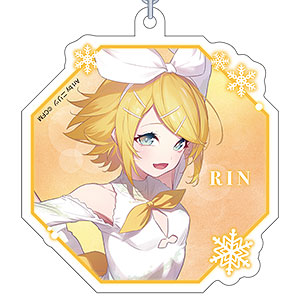 ムービック 鏡音リン アクリルキーホルダー illustration ゆーな 初音ミクシリーズ アクリルキーホルダー 鏡音リン[ムービック]《12月
