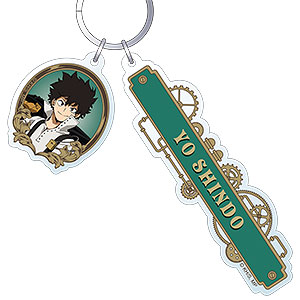 僕のヒーローアカデミア 2連アクリルキーホルダー 真堂揺 スチームパンクver.