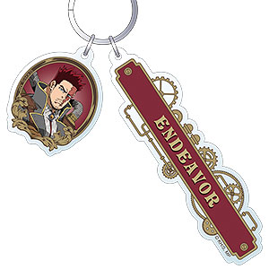 僕のヒーローアカデミア 2連アクリルキーホルダー エンデヴァー スチームパンクver.