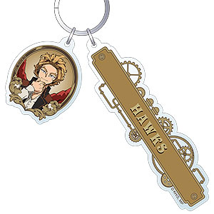 僕のヒーローアカデミア 2連アクリルキーホルダー ホークス スチームパンクver.