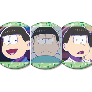 おそ松さん 十四松 場面写缶バッジ3個セット[アルマビアンカ]《02月