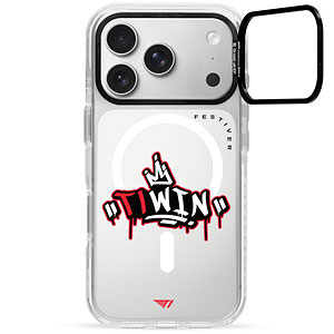 T1 VAL グラフィティ iPhone イージースタンド MagSafe ケース iPhone15