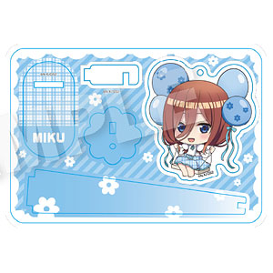 五等分の花嫁* ばるんこスタンドキーホルダー 中野三玖（再販）[ステラ