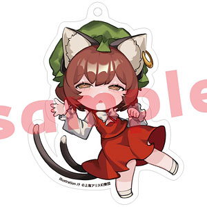 東方Project 橙 ノチ アクリルキーホルダー