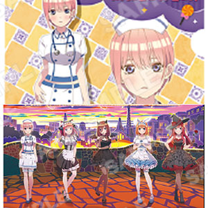 五等分の花嫁 クリアファイルセット　25枚 映画「五等分の花嫁」HICUL（ハイカル）新規描きおろし_A4クリア