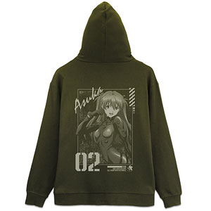 EVANGELION 綾波レイ ジップパーカー/BLACK-XXL[コスパ]《02月予約》