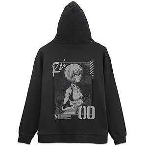 EVANGELION 綾波レイ ジップパーカー/BLACK-L[コスパ]《02月予約》